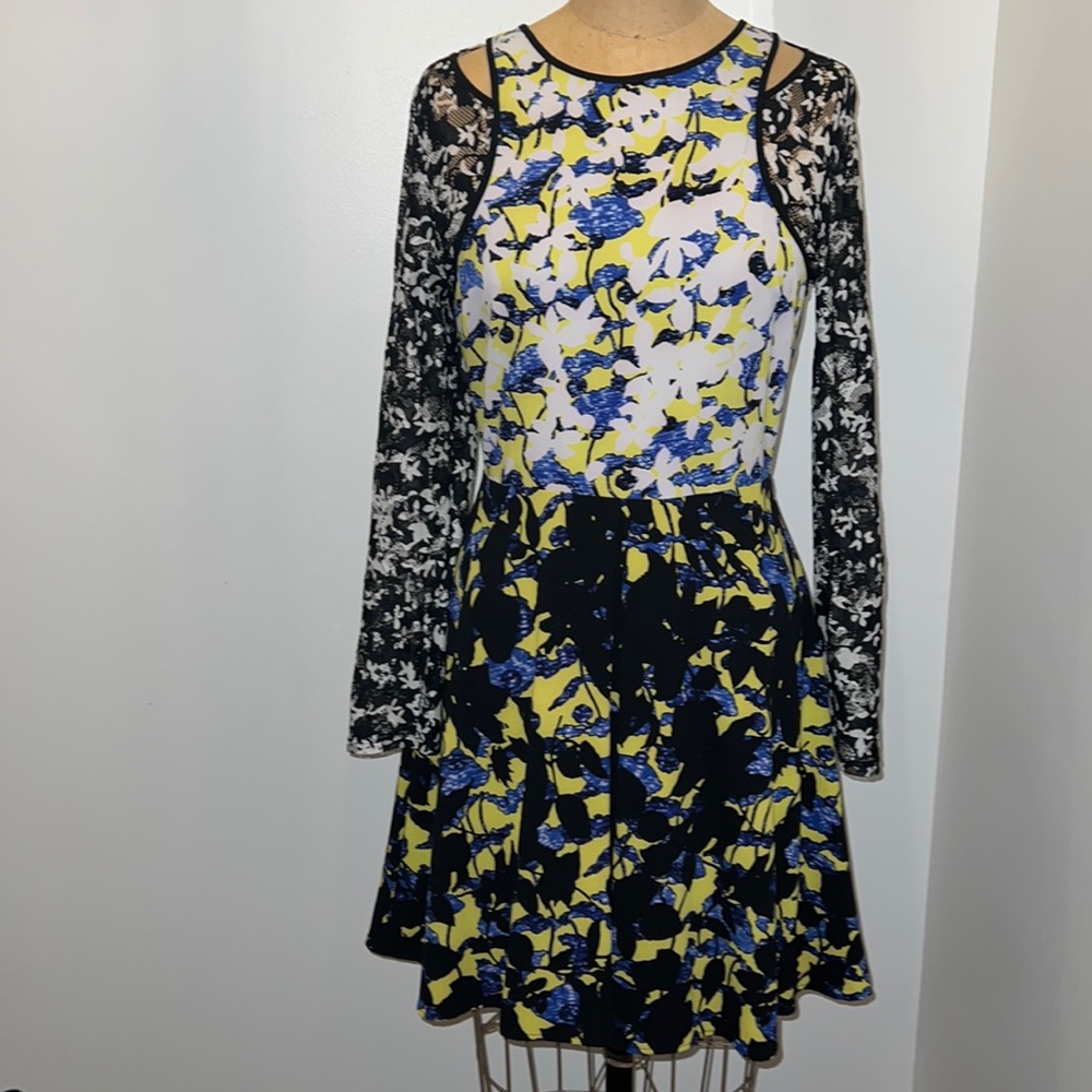 Peter Pilotto for Target Long Sleeve Print Dress 6